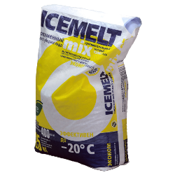 Противогололедный реагент Icemelt Mix, -20C, 25кг