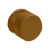 65001К Тусо Коробка распаячная о/п, D=62мм,H=24мм (2 клемника) коричневая