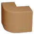Угол внешний для РКК-40х25 коричневый
