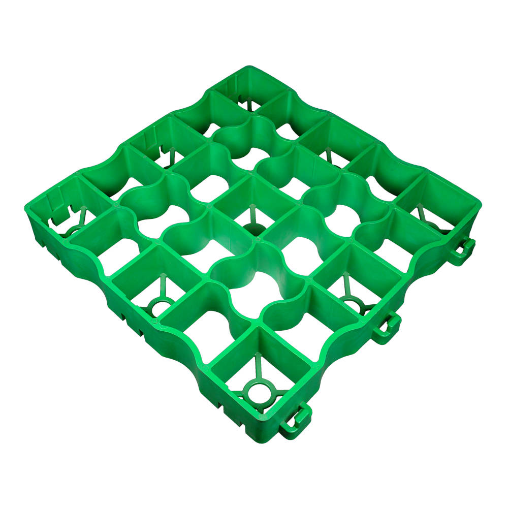 Решетка газонная МАХ пластиковая (ПВД/ПНД) зеленая